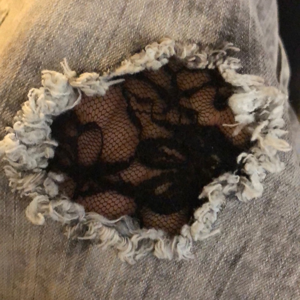 Grey Ripped Jeans - Picture 5 of 6